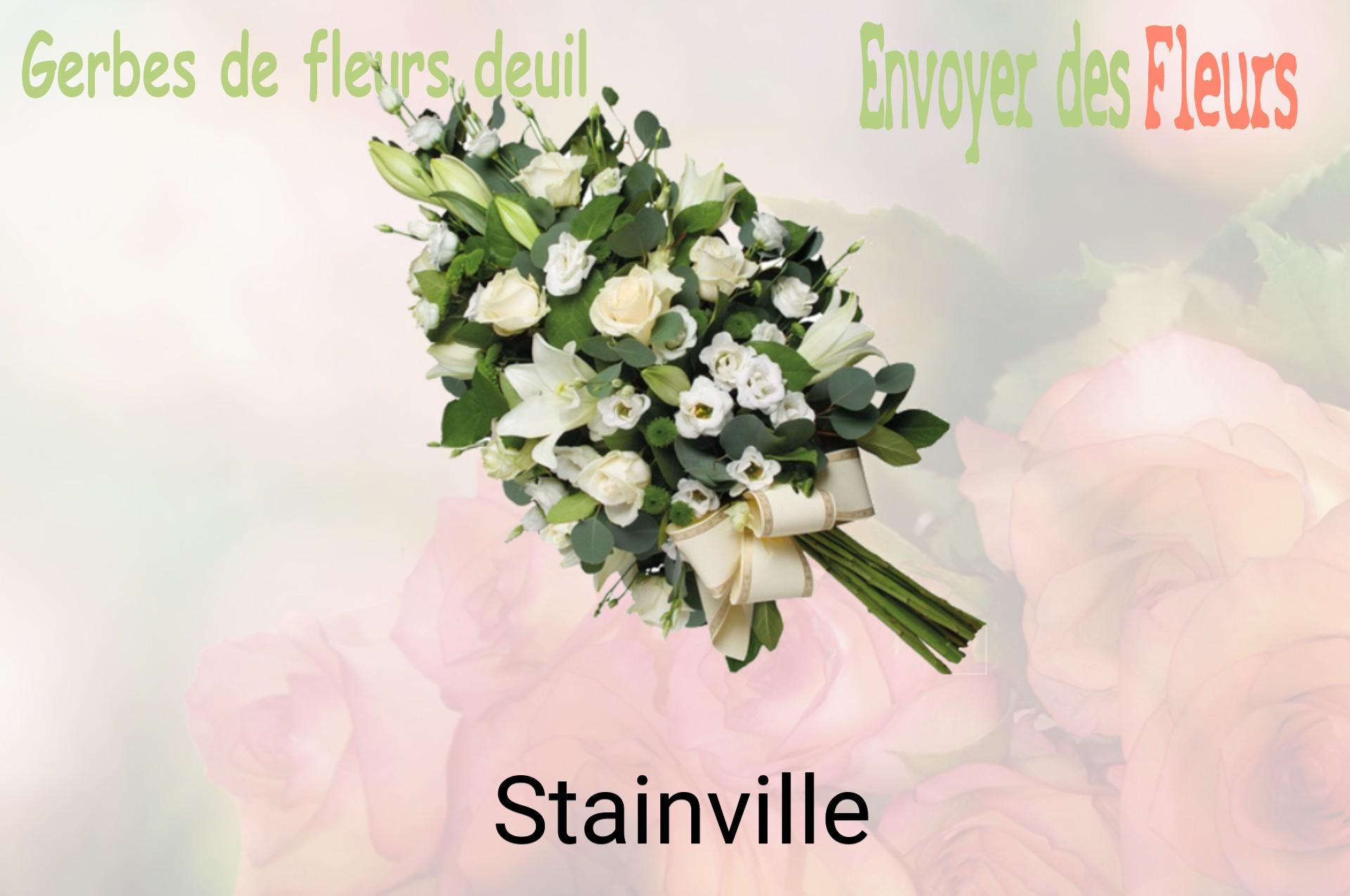 Gerbe de fleurs de deuil livrée à Stainville
